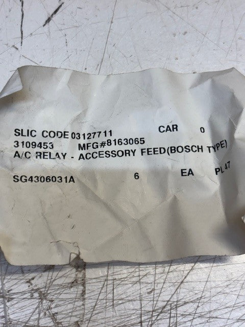 6 Quantity Song Chuan Automotive Relay 12VDC | 896H-1CH-C-R1 U03 (6 Quantity)