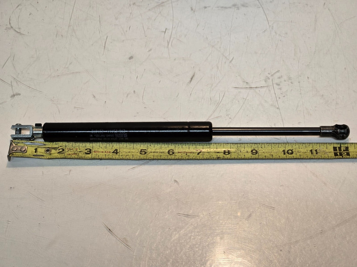 Suspa C16-25111 201078 Gas Spring Door Shock | 12 1/4" Length 3/4" Body Diameter