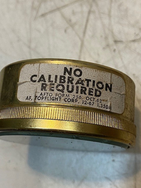 AFTO Form 256 High Pressure Gauge Oxygen Regulator No Calibration Required