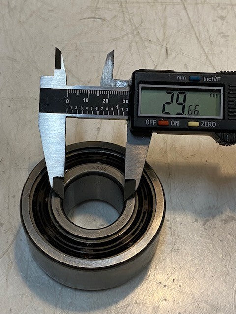 Peer Double Row Radial Ball Bearing 5306 | 72mm OD 30mm Bore 30mm Thick