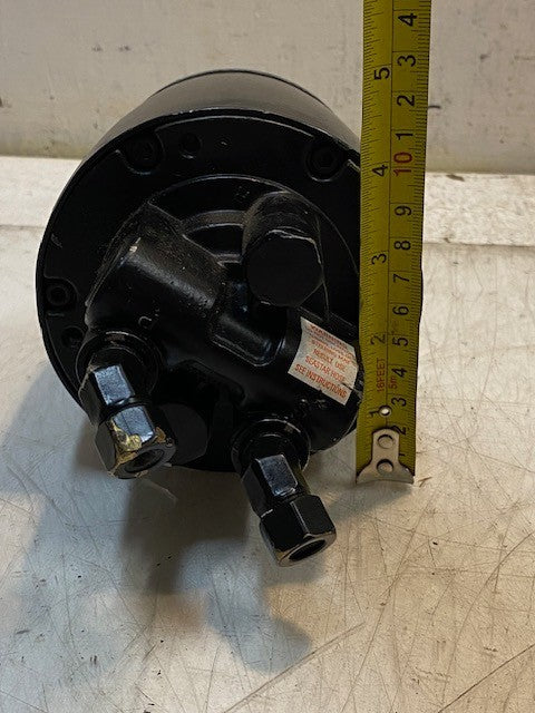 Hydraulic Steering Gear Pump 0412C6 | 11" L 4-1/2" Dia. 3" Shaft 19mm 8mm Bore