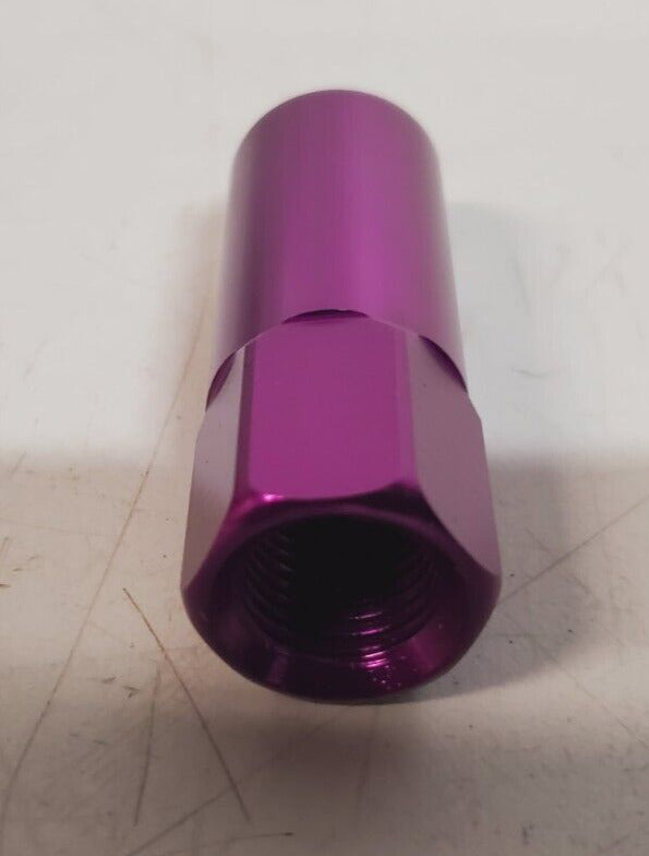 40 Qty of JDMSPEED Purple Aluminum Tuner Racing Lug Nuts M12X1.5 (40 Qty)