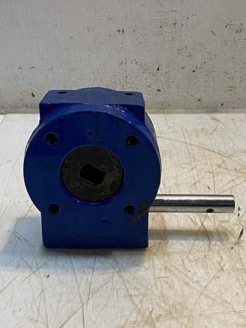 Dimax DN 150 Butterfly Gearbox Valve Actuator Shaft Gear Operator Drive Blue