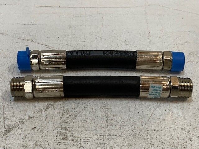 2 Quantity of Flex-ing FLEX-HW-1 Flexsteel Hardwall Gasoline Hoses 5/8" (2 Qty)