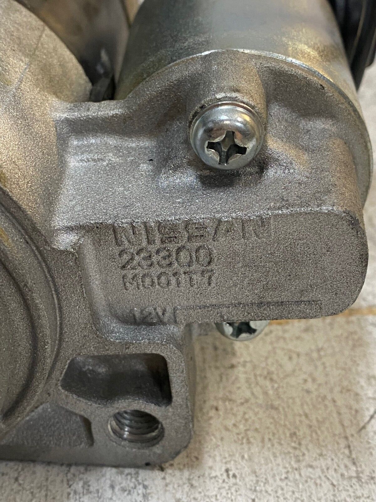 Nissan Remanufactured Starter Motor 17210, 17478, 23300, M001T7