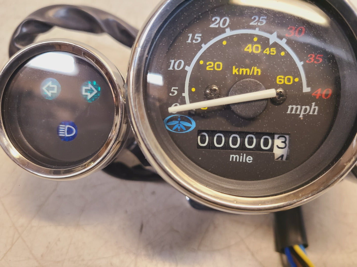 Speedometer Assembly For Lance 40mph