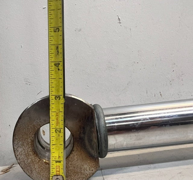 Hydraulic Shaft Tilt Rod Cylinder 38in Long Steel Actuator Ram Assembly