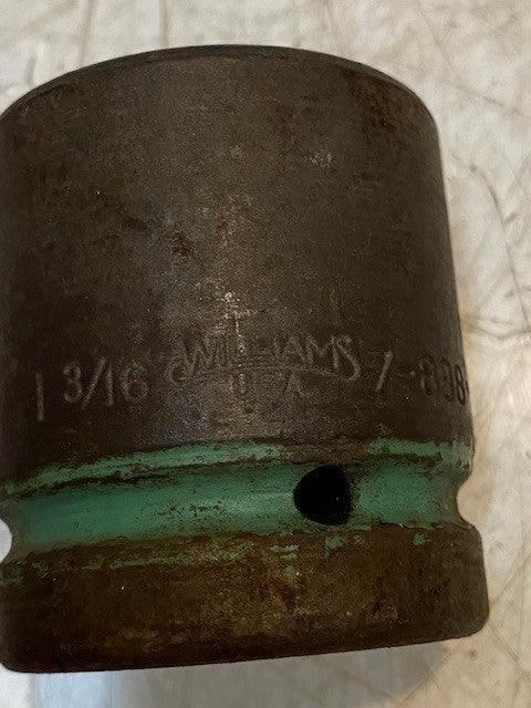 Williams 7-838 1-3/16" 8-Point Impact Socket 2-1/2" Long 59mm Outside Diameter