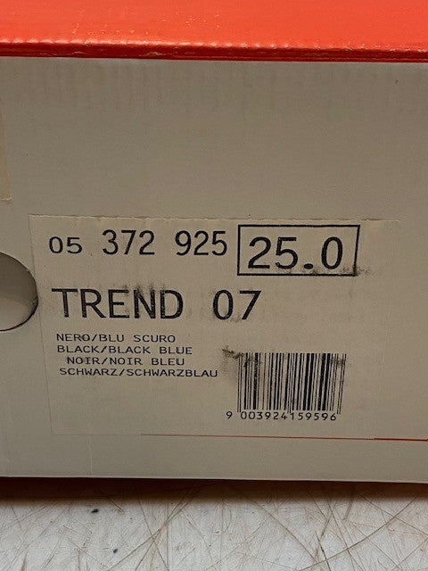 Nordica Exopower Trend 07 Black & Blue Ski Boots Size 25.0 | 290mm | 250-255