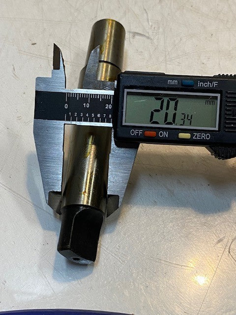 Drill Chuck Arbor 3-J3 | 5-1/8" Long 20mm End 24mm OD 18mm x 7mm End