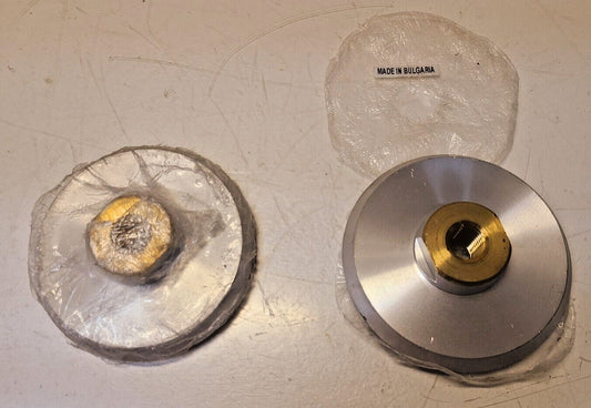 2 Quantity of Aluminum Backer Pads 3-3/4" (2 Qty)