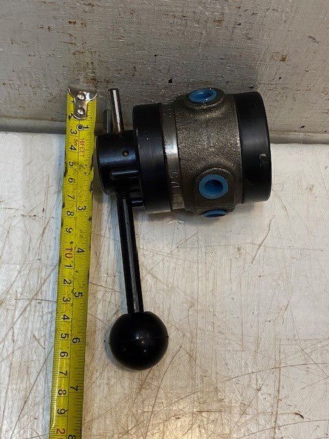 Pneumatic Pilot Valve Manual Rotary Valve CYL2 CYL1 Press Tank