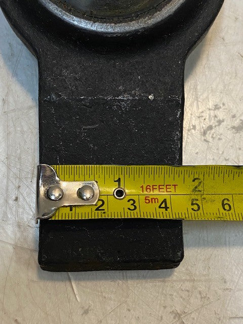 Weld On End for Lift Arm 6L1 | 5-1/2" Long 29mm Bore 1-1/2" Arm 3" Dia. Head