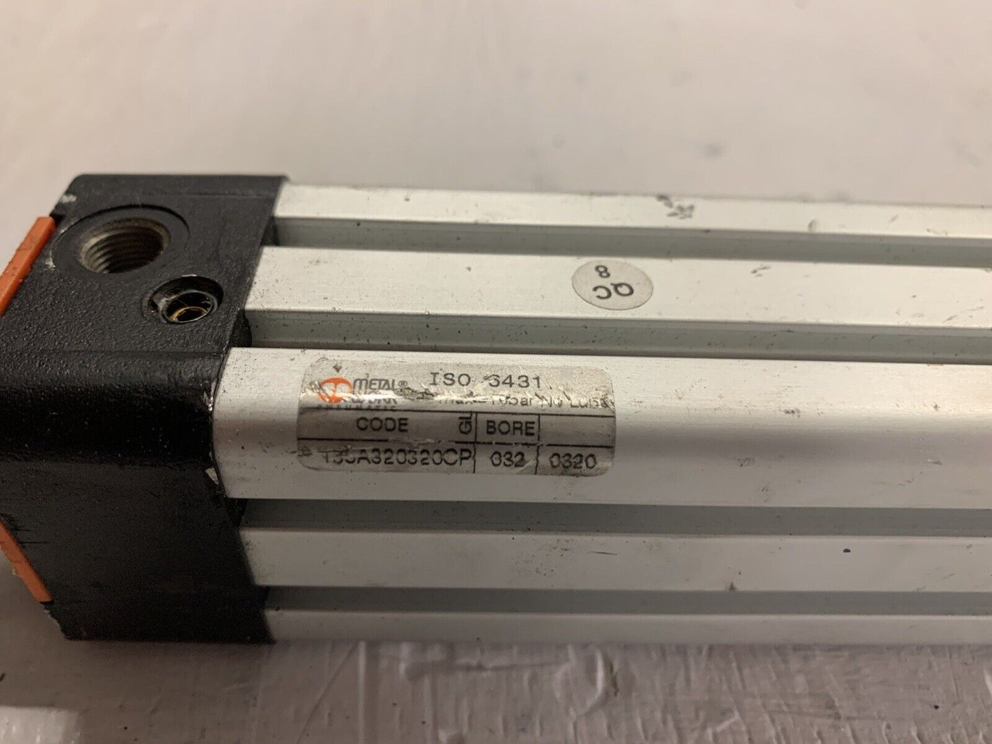 Metal Work Pneumatic Cylinder ISO 6431 - 135A320320CP - FREE SHIPPING