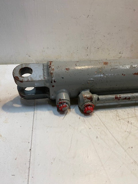 Gray Hydraulic Cylinder 37" Long 86mm OD 25mm Bore