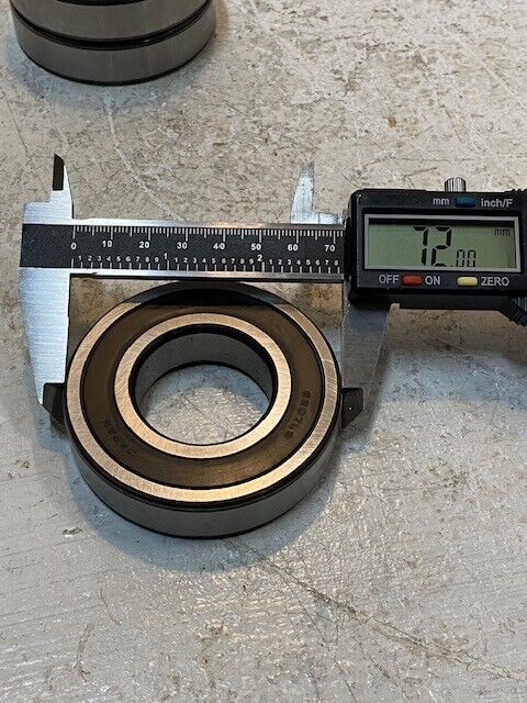 3 Quantity of NTN Bearings 6207LB 35mm Bore 72mm OD 17mm Thick (3 Quantity)