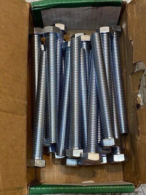 25 Quantity of Hillman Hex Tap Bolts Coarse Thread 5/8-11 x 6" 221056 (25 Qty)