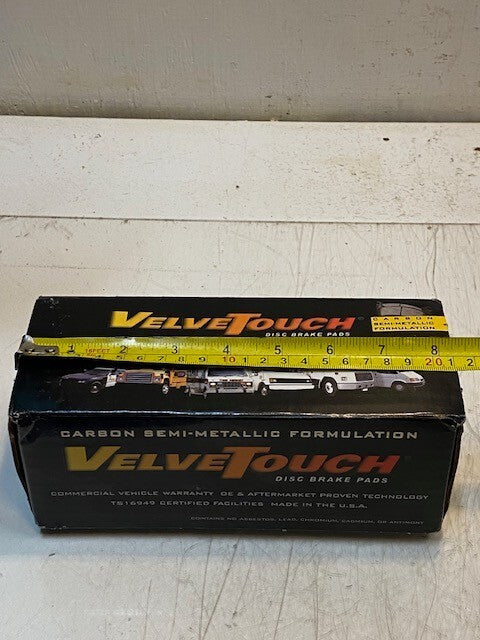 Velvet Touch Disc Brake Pad Set WPD1317TA | F3 Carbon Semi-Metallic