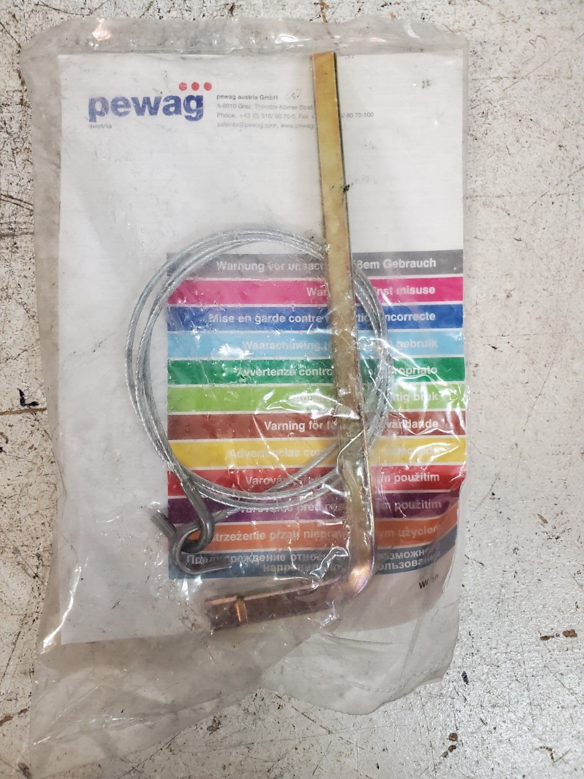 2 Quantity of Pewag Ladder Chains with Camlocks E2219 | E-SC  (2 Qty)