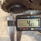 Diesel Engine Oil Pump Cast Metal With Two Drive Gears Heavy Equipment Motor