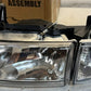 Nilight Headlight Assemblies For 1994-2001 Ram 1500 & 1994-2002 Ram 2500/3500