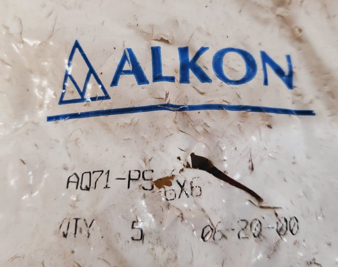 5 Quantity of Alkon Swivel Male Run Tee AQ71-PS-6X6 | AQ71PS6X6 (5 Qty)ALKON