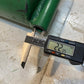 Green Hydraulic Cylinder for John Deere 23" Long 4-1/2" Dia 22mm Bore 38mm Shaft