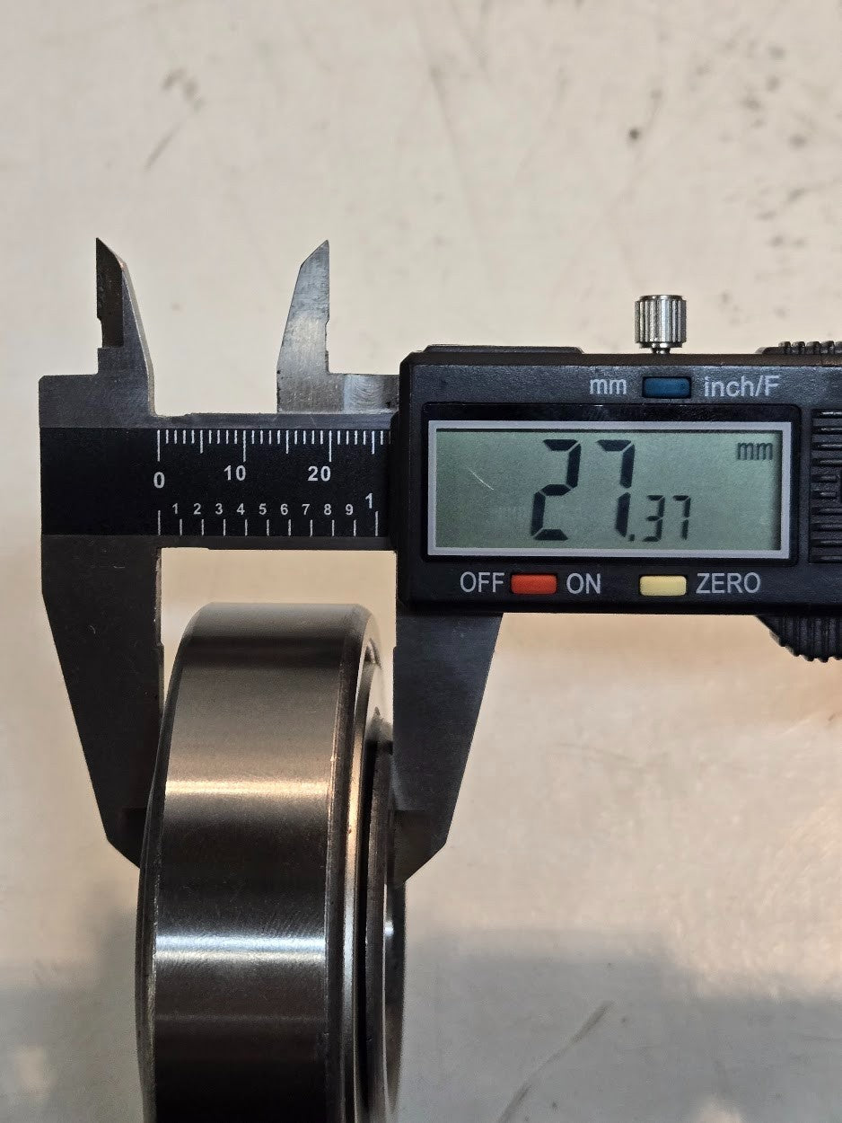 Metal Shielded Ball Bearing 88128R | 80 mm OD 38.9 mm Bore 27.37 mm Thick