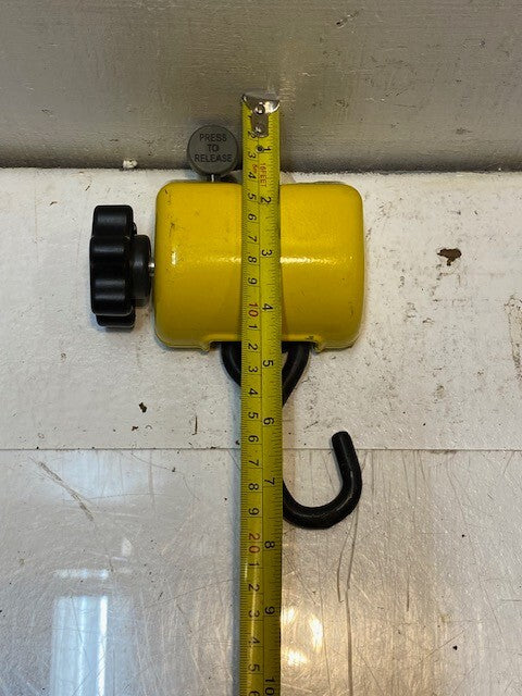 Cable Trolley Hook Crane Hoist 53487 | 7-3/4" L 5" W 2" H 14mm Bore