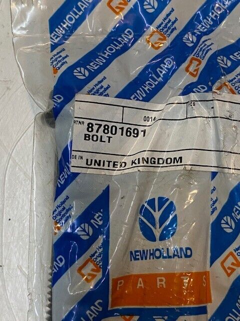7 Quantity of New Holland 87801691 Bolts 5-1/2" L 14mm Thread (7 Quantity)