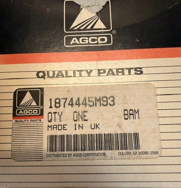 AGCO Massey Ferguson Radiator Cap 1874445M93 Engine Cooling System Part