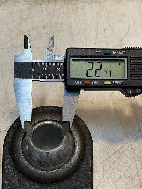 2 Qty of Weld-On Hitch Arm Ball Ends for Tractor Lift Arms 7I1 | 7H1 (2 Qty)