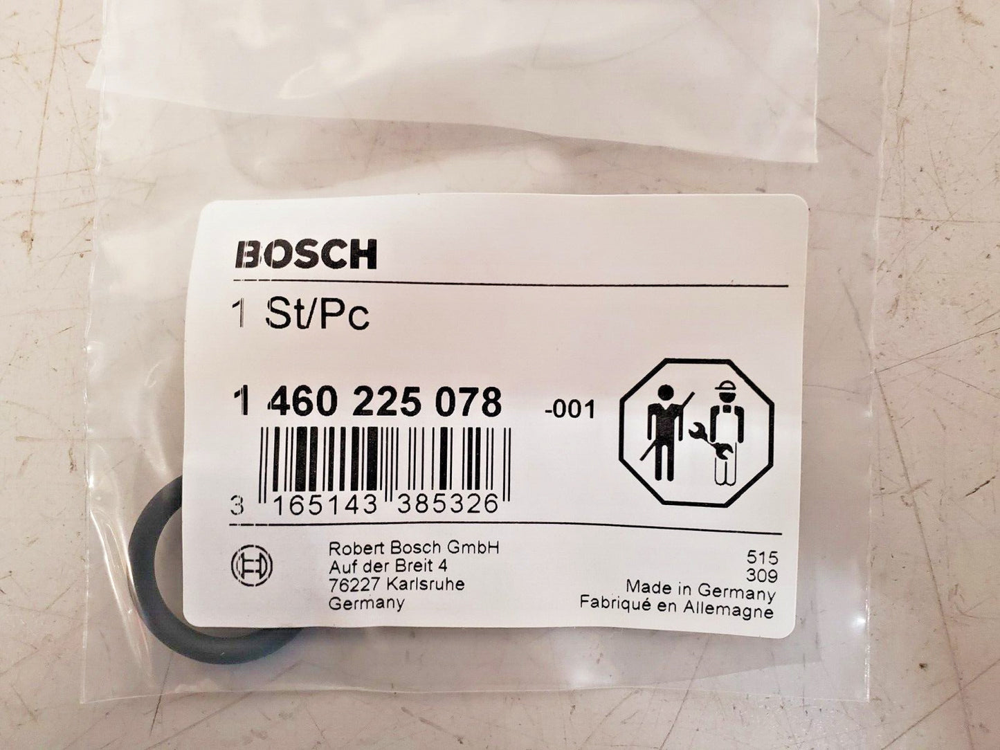 5 Qty. of Bosch O-Rings 1 460 225 078 | 1460225078 | 1 460 225 078 - 001 (5 Qty)