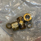 5 Quantity of Edelmann 162500 Brass Compression Fittings 5/16 (5 Quantity)