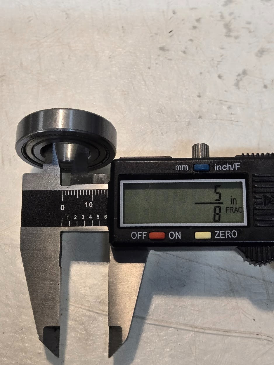 9 Quantity of Metal Shielded Bearings R10Z | 1-3/8" OD x 5/8" Bore (9 Qty)