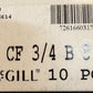Box Of 10 McGill Cam Follower Bearings CF 3/4 B5 Roller Track Guide Bearing Set