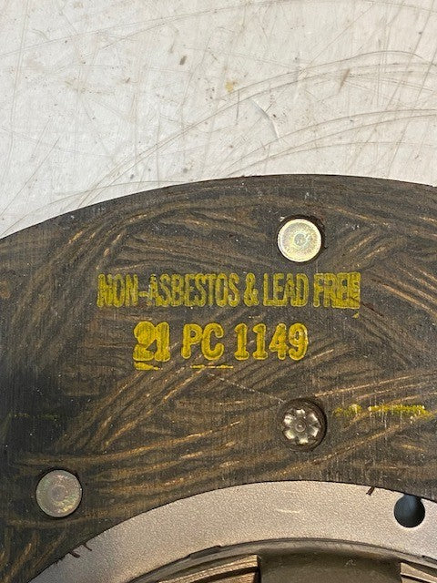 Non-Asbestos & Lead Free Clutch Disc 21PC1149 | 30mm Bore 11-Spline 11-3/4" Dia