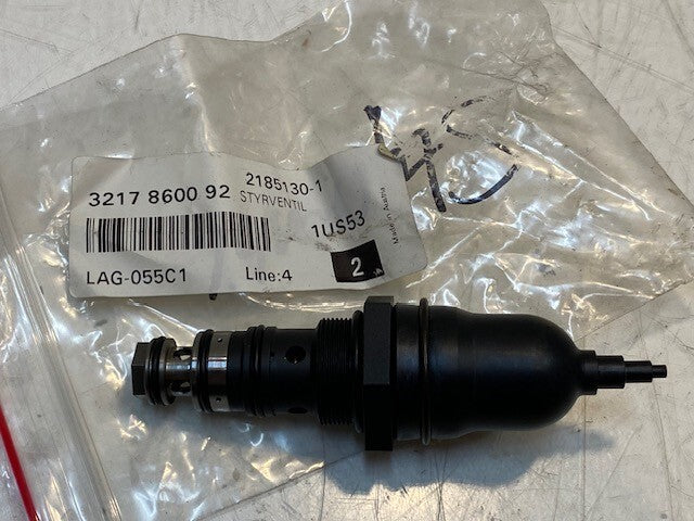 Styrventil Pilot Pressure Relief Cartridge Valve 3217860092 | 2185130-1