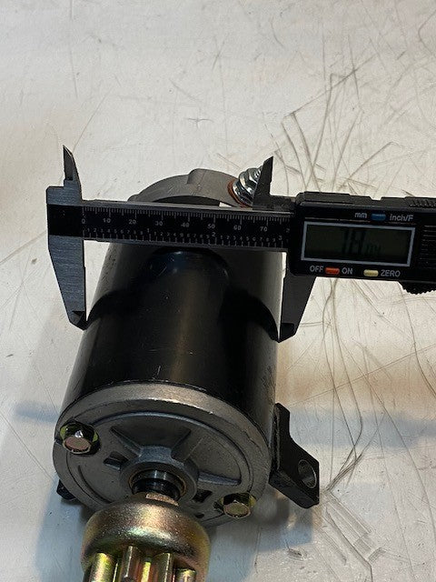 Starter Motor for Evinrude or Johnson 690 255/14060340 | 8-1/2" Long 78mm OD