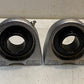 2 Quantity of IPTCI Pillow Block Bearings PA207 BUC207-23G 36mm Bore (2 Qty)