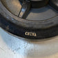 Heavy Duty Spring Loaded Gate Caster 6" Rubber on Cast Iron Wheel 150x50