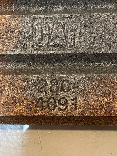 Caterpillar CAT 280-4091 Chocky Bars Block Assembly 9-1/2" x 4"