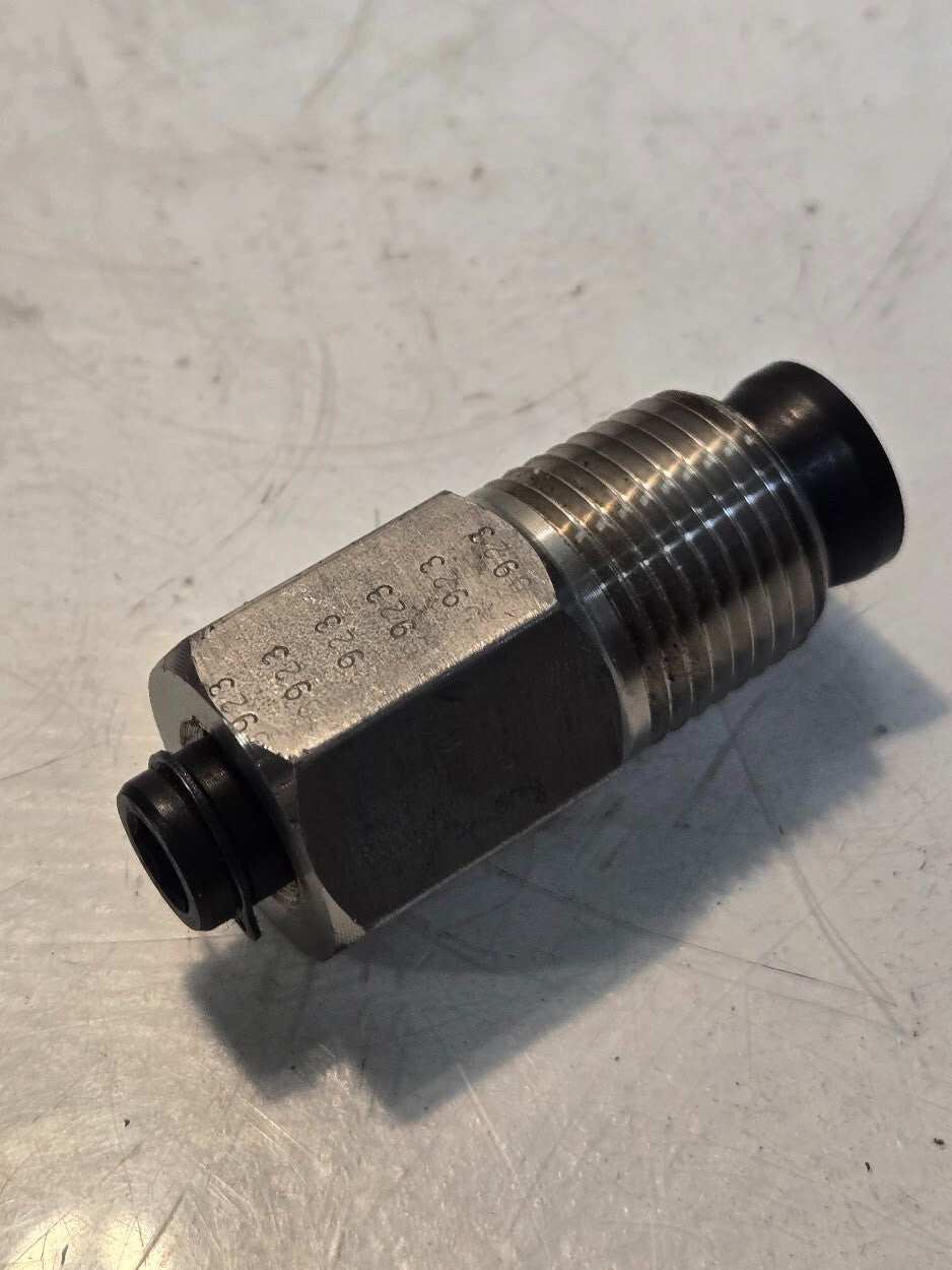 3 Quantity of Flow Control Screw Valves 9923 3/4" Stainless Steel Body (3 Qty)