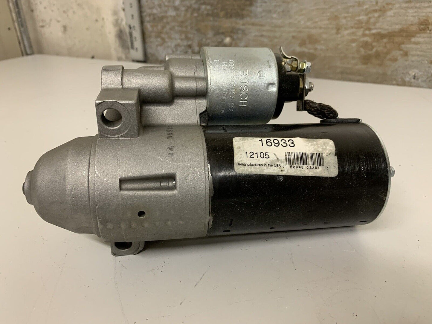 Starter Motor-Premium Bosch Remy 16933 Reman