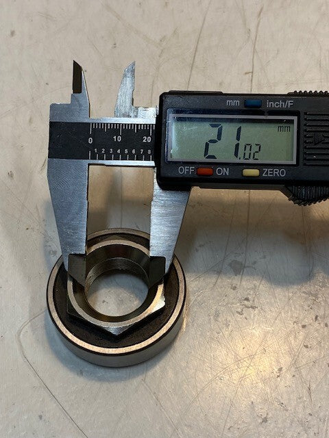 Peer Bearing with Crank Nut 6005RLAD-26 | 47mm OD 21mm Bore 17mm Thick