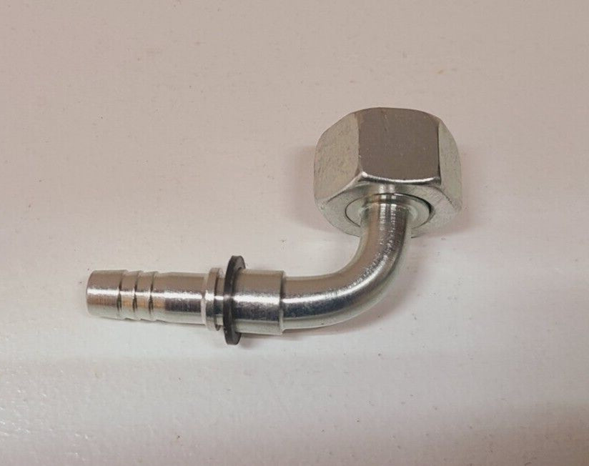 2 Qty of Pirtek Female Flat Face O-Ring 90 Degree DSF9-22-06 (2 Qty)