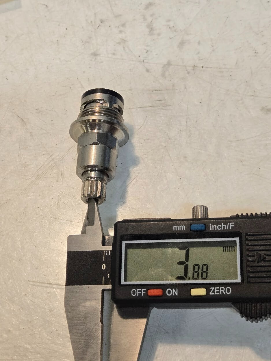 9 Quantity of 3/4" Faucet Valve Stems for Pfister 910-691 | 12 Spline (9 Qty)