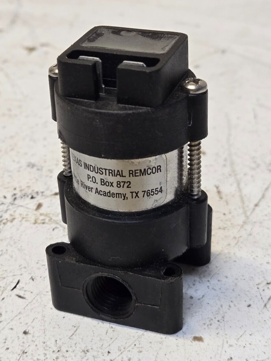 Texas Industrial Remcor Solenoid Valve 2202A