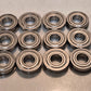 12 Quantity of Metal Shielded Ball Bearings SFR8Z | 1-1/8 in OD (12 Qty)