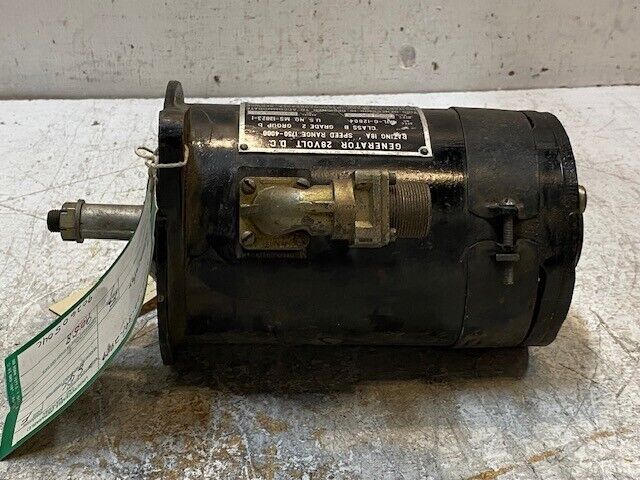 Military Engine Generator 2920-00-391-2989 28V Class B Grade 2 Group B